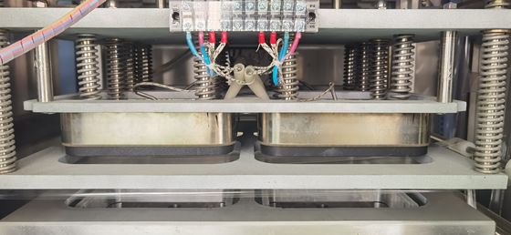 Máquina de embalaje al vacío de material de embalaje de plástico para el sellado de bandejas de atmósfera modificada