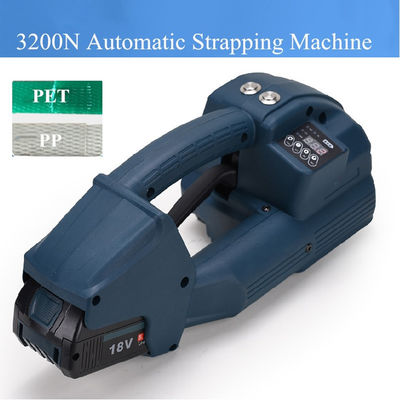 Fuerza de tensión 400-3200N Máquina automática de sujeción de paletas de mano eléctrica PET PP