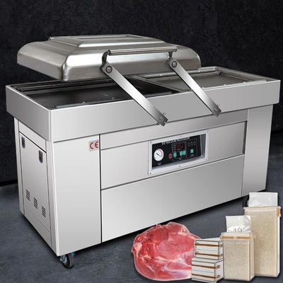 Máquina de embalaje al vacío de tamaño de cámara de 400*400*120 mm para la conservación de carne y verduras