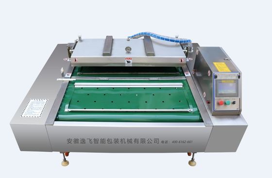 Máquina automática de embalaje de vacío de rodadura continua para alimentos industriales 1100 mm Máquina de sellado al vacío