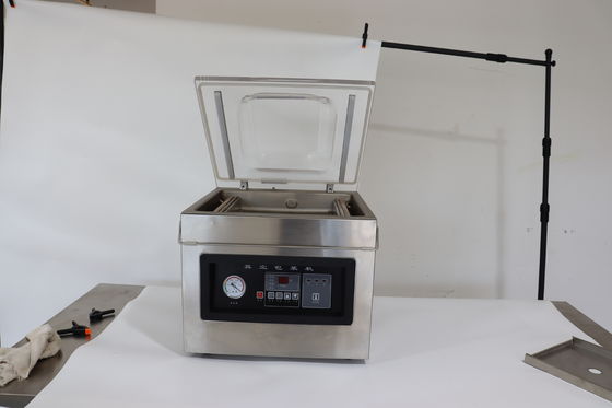 Máquina de embalaje al vacío de tamaño de tira de sellado de 260x10 mm para alimentos pequeños