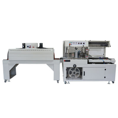 Material de embalaje de plástico de sellado lateral Máquina de envoltura automática de encogimiento para envolver