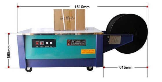 Embalaje de papel Máquina de embalaje semiautomática de tabla baja y alta de polipropileno con certificado CE