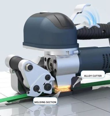 Embalaje sin esfuerzo de cajas de cartón con DD25 tensión de correa eléctrica totalmente automática