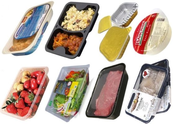 Versátil 380V / 50HZ sellador automático de gas de vacío de lavado para ensalada de hortalizas mapa de bandeja