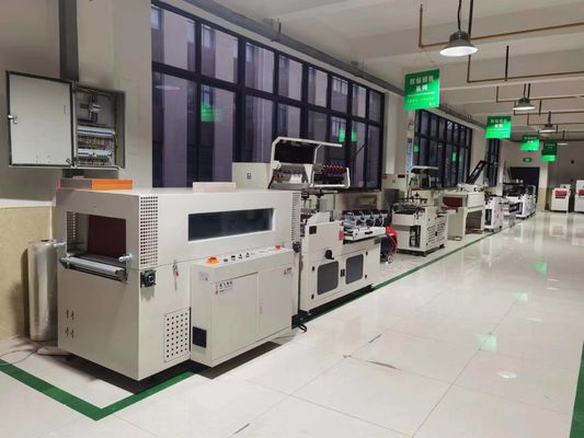 Máquina de envoltura automática de túneles de contracción térmica para granjas avanzadas para libros de larga vida útil