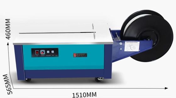 Máquina semiautomática de cinta de papel para envases de cartón en la industria minera energética
