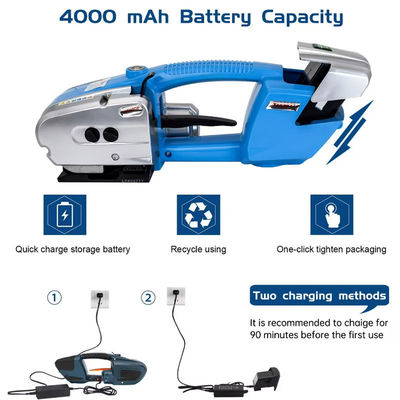 Herramientas eléctricas para el funcionamiento fácil y rápido de la máquina de cinta de plástico PET PP
