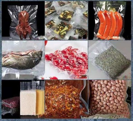 900W potencia del motor DZ-400/2S-P sellador de vacío para frijoles carne pollo mariscos pescado arroz ladrillo