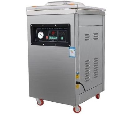 Máquina automática de embalaje al vacío para embalaje de camarones secos y salmón ahumado en bolsas