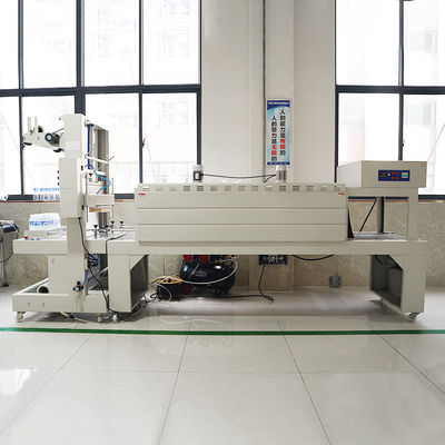750 50 mm Alturas de la mesa de trabajo Semi-automática botella de PET máquina de envoltura para botellas de agua