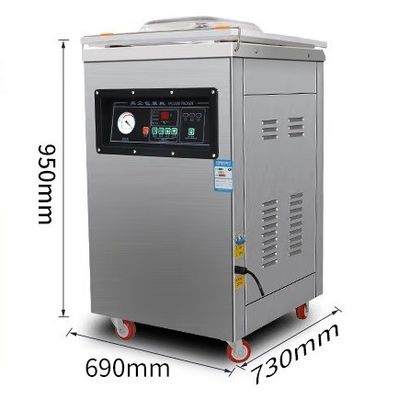 Máquina semiautomática de embalaje a vacío de mozzarella y margarina para bolsas