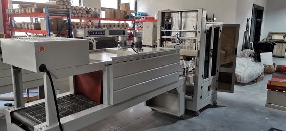 Botellas y latas de agua eléctricas de 1400W Film Packaging Shrink Wrap Machine
