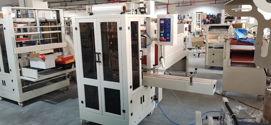 Botellas y latas de agua eléctricas de 1400W Film Packaging Shrink Wrap Machine