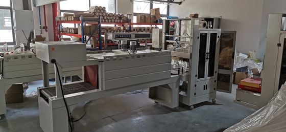 Botellas y latas de agua eléctricas de 1400W Film Packaging Shrink Wrap Machine