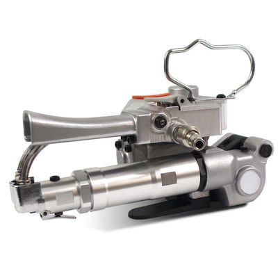 AQD19 Máquina de fijación de tiras de plástico de PP/PET con herramienta de fijación neumática de mano