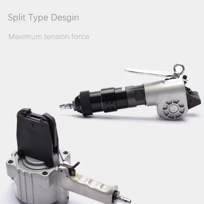 Tensión de bandas neumáticas de acero herramientas de sujeción manual divididas con tensión automática