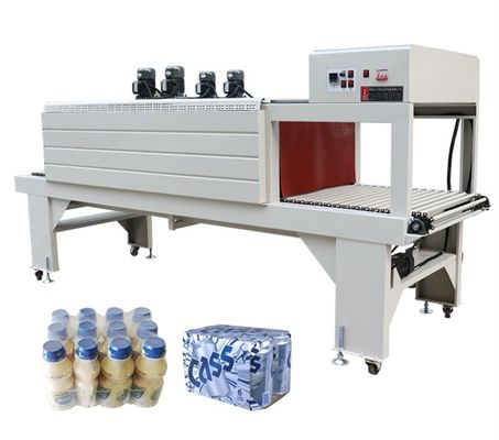 TFB650 Máquina de embalaje de películas de contracción térmica de botellas de alta velocidad con consumo