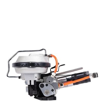 Después de servicio Apoyo en línea 16mm/19mm Air Pneumatic Power Operated Steel Strap Packing Strapping Tool Plata