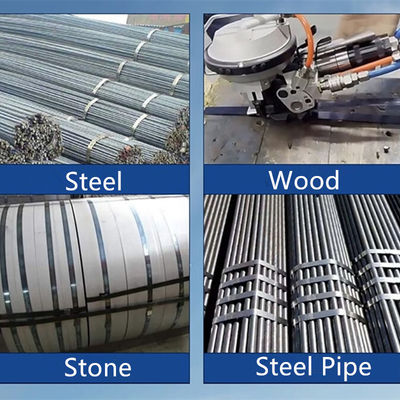Después de servicio Apoyo en línea 16mm/19mm Air Pneumatic Power Operated Steel Strap Packing Strapping Tool Plata