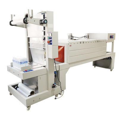 Máquina de embalaje de encogimiento de sellado automático de manga con accionamiento eléctrico de 220V / 50HZ