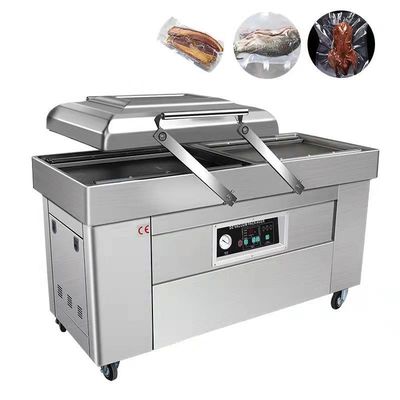 Maquinaria de sellador de vacío para la conservación de pescado seco automático comercial multifunción