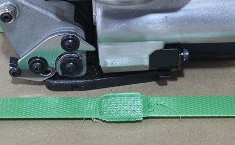 13-19 mm Caja de cartón manual Herramienta de sujeción de PP neumática para fricción y soldadura en caliente