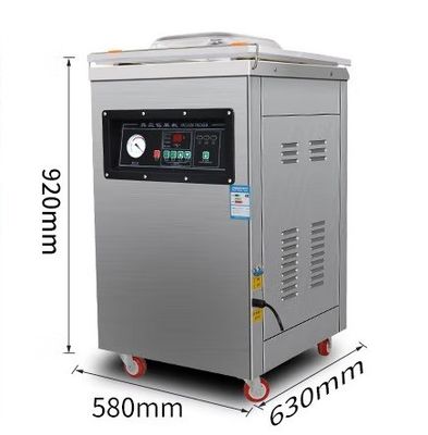 Sellador de vacío automático de 600x520x150cm para carne de pollo entera de ladrillo de arcilla en el comercio