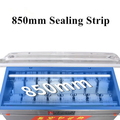 Embalaje a vacío de alimentos para nueces húmedas y secas Máquina automática de embalaje a vacío de doble cámara