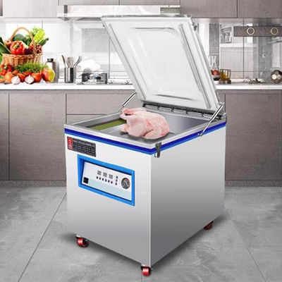 Máquina de embalaje al vacío para selladores de alimentos con banda de sellado de 2pc y velocidad de bomba de 20m3/h