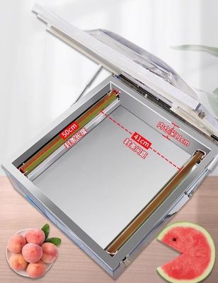 Máquina de embalaje al vacío para selladores de alimentos con banda de sellado de 2pc y velocidad de bomba de 20m3/h