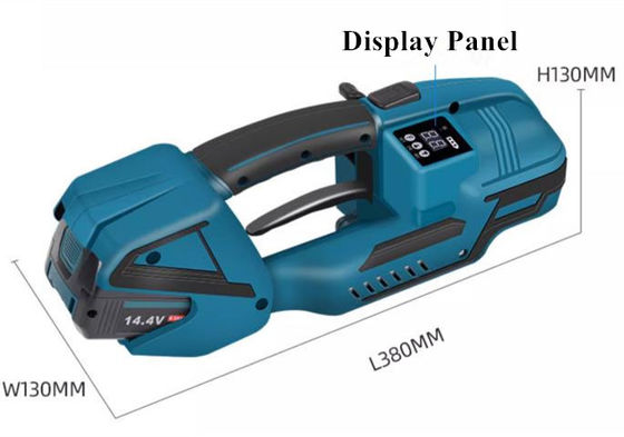 14.4V 4A 57,6Wh Batería eléctrica de 13-16 mm de plástico PP / PET máquina de sujeción