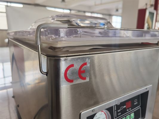 Máquina de embalaje de sellado de alimentos con sellador de vacío automático L260*W320*H50mm Tamaño de la cámara