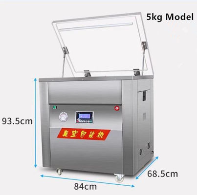 Máquina de embalaje automático de forma de vacío de doble cara con certificación CE personalizada para 5 kg/10 kg de arroz