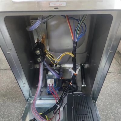 Embalaje de plástico sellador de vacío de cámara única para queso pescado seco kimchi té café