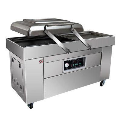 Máquina de vacío de habitación doble para mariscos carne salada pescado seco carne de cerdo carne de res arroz salmón ahumado