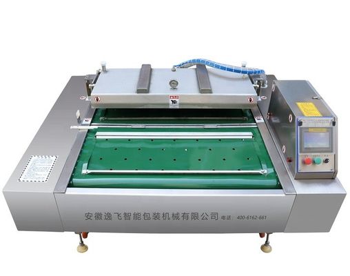 2020*1620*1200mm Máquina automática de embalaje de vacío de arroz con banda continua para alimentos