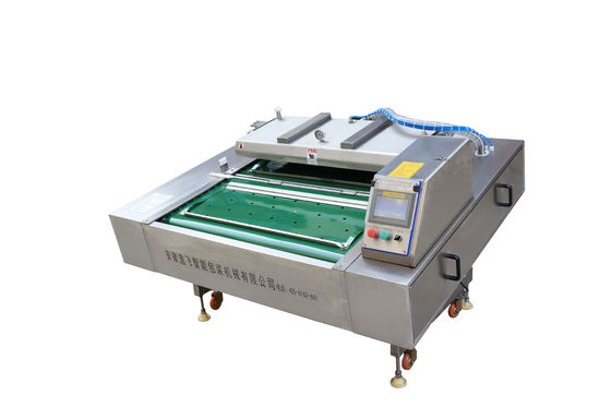 2020*1620*1200mm Máquina automática de embalaje de vacío de arroz con banda continua para alimentos