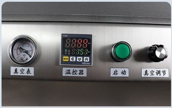 Sellador de piel de vacío de comida rápida de carne con accionamiento eléctrico y velocidad de bomba de 10m3/h