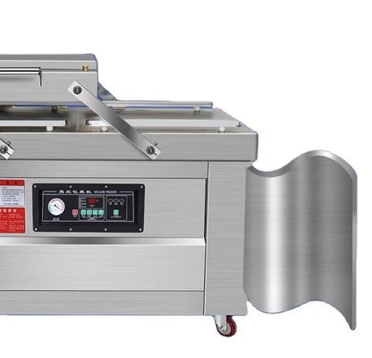 Máquina de vacío de carne de doble habitación para el embalaje con los requisitos del cliente en mente