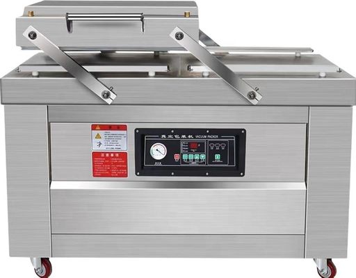 Máquina de vacío de carne de doble habitación para el embalaje con los requisitos del cliente en mente