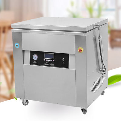 Envasador de vacío de frijoles de caja automática completa para la máquina de embalaje de vacío de arroz de trabajo pesado 1 kg