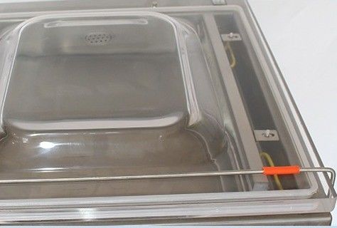 Eficiencia de trabajo 3-4 veces/min Tipo de soporte de cámara única Embalaje al vacío para sellamiento de alimentos
