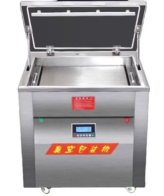 Máquina de sellado de vacío grande de doble cara para granos industriales Embalaje de arroz