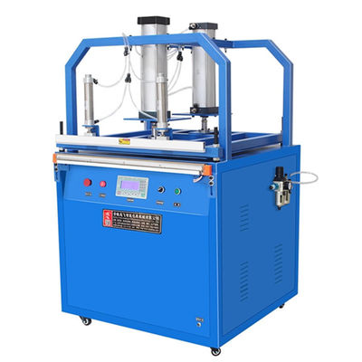 YF-1000 Prensa neumática con almohada, máquina de sellado por compresión para envases semiautomáticos