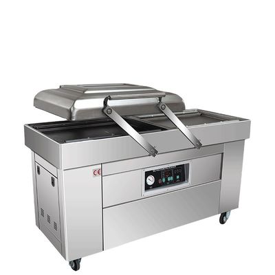 Máquina de embalaje industrial automática al vacío DZ-600/2S-A para la conservación de carne de pescado