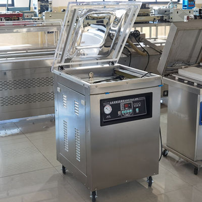 Máquina de embalaje de sellado de vacío de cámara única fácil para alimentos vegetales dátiles frijoles