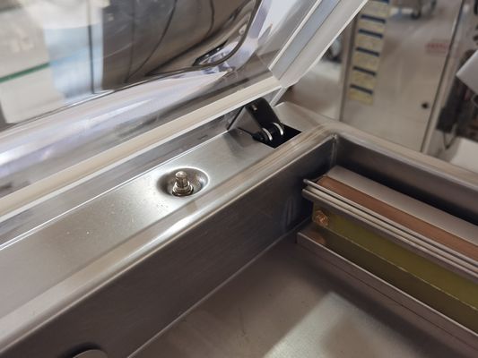 Máquina de embalaje de sellado de vacío de cámara única fácil para alimentos vegetales dátiles frijoles