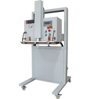 Máquina de embalaje vertical de vacío externo con boquilla de lavado de gas con accionamiento neumático