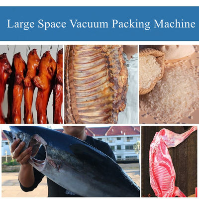 DZ-400 / 2L sellador al vacío para carne pollo mariscos pescado arroz pescado marino pierna de cordero embalaje